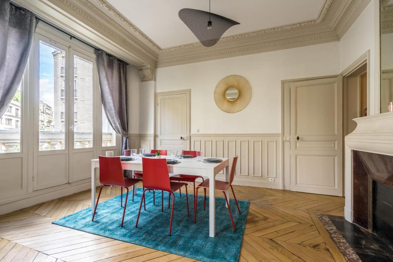 Charming Apartment Near Trocadero Paris Luaran gambar